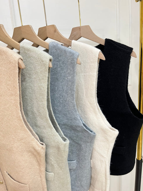 Ladies Winter Knitted Waistcoat